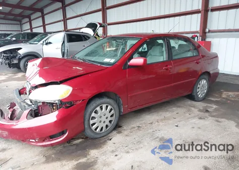 2007 Toyota Corolla Le from USA, damaged, VIN 2T1BR30EX7C853548